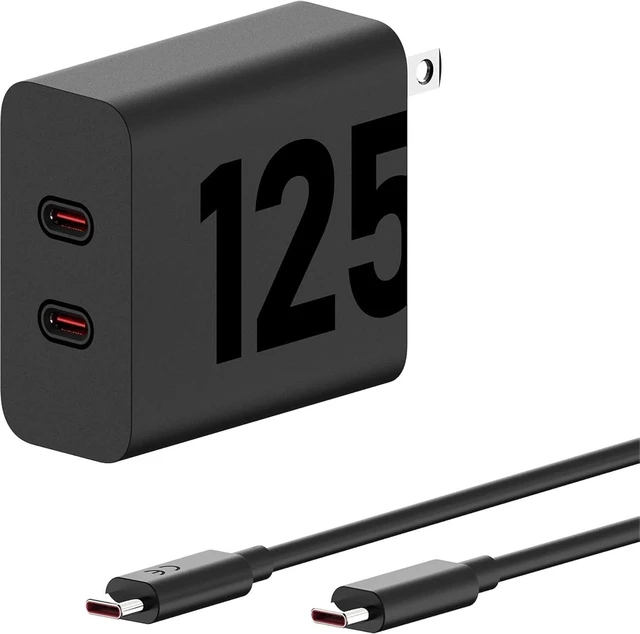 Main image of Motorola TurboPower 125W Duo - Multidevice Universal Charger With 6.6ft (2m) USB Type-C Cable US Specs Model PG38C066718