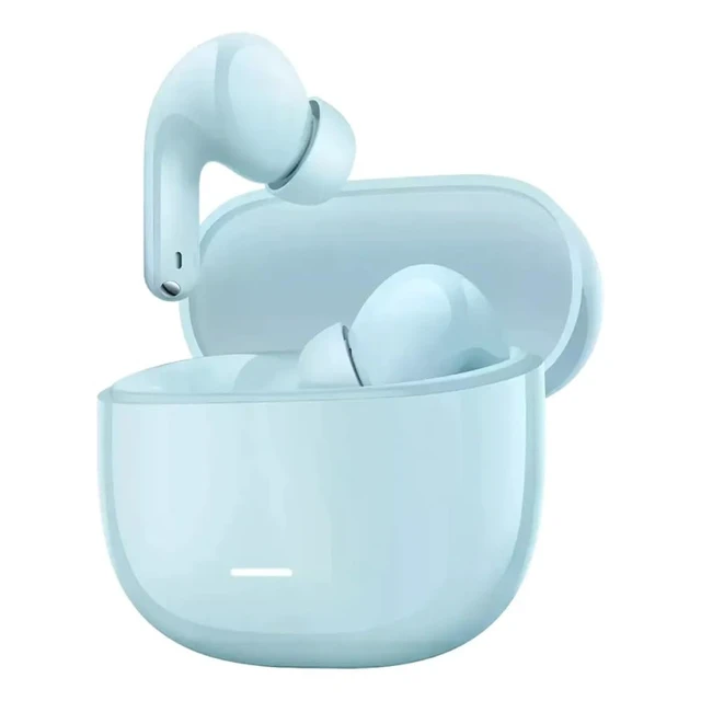 Alt view image 2 of 7 - XIAOMI Redmi Buds 8 Active, Wireless Earphones with Semi-in-Ear Design, 14.2mm Titanium Diaphragm Drivers, Bluetooth 5.4, 37H Long Battery Life, Dual Mic AI Noise Cancellation, Google Fast Pair, Blue