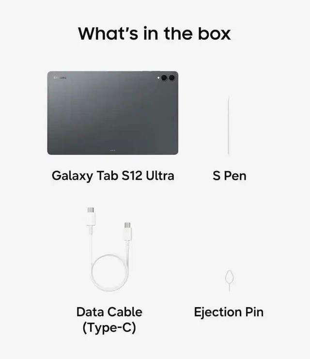 Alt view image 2 of 7 - Samsung Galaxy Tab S12 Ultra Ai WiFi Model (Only for Latin America Market) 14.6" 11600 mAh 13MP SM-X940 Dual Camera with S Pen (Gray SM-X940NZAAGTO, 256GB + 12GB)