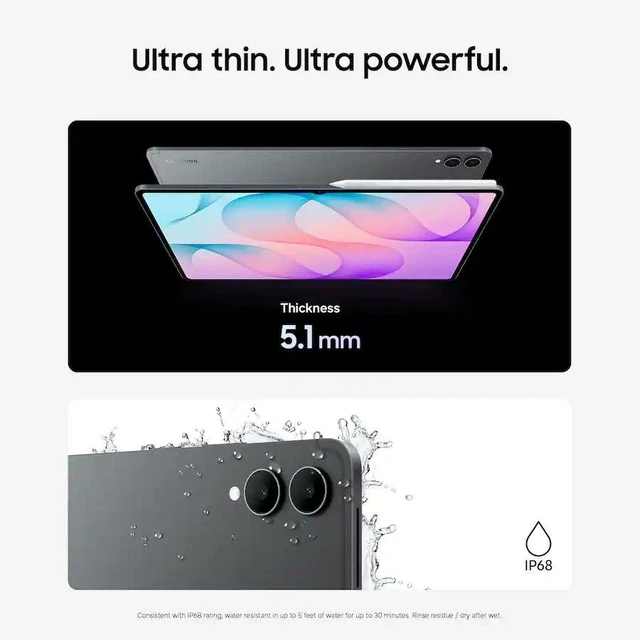 Alt view image 7 of 7 - Samsung Galaxy Tab S12 Ultra Ai WiFi Model (Only for Latin America Market) 14.6" 11600 mAh 13MP SM-X940 Dual Camera with S Pen (Silver SM-X940NZSAGTO, 256GB + 12GB)