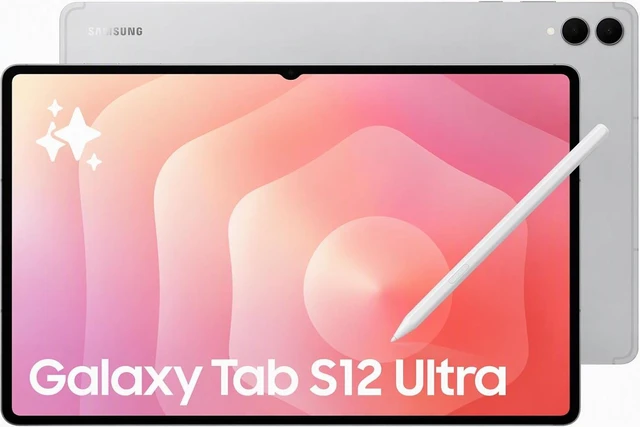 Main image of Samsung Galaxy Tab S12 Ultra Ai WiFi Model (Only for Latin America Market) 14.6" 11600 mAh 13MP SM-X940 Dual Camera with S Pen (Silver SM-X940NZSAGTO, 256GB + 12GB)