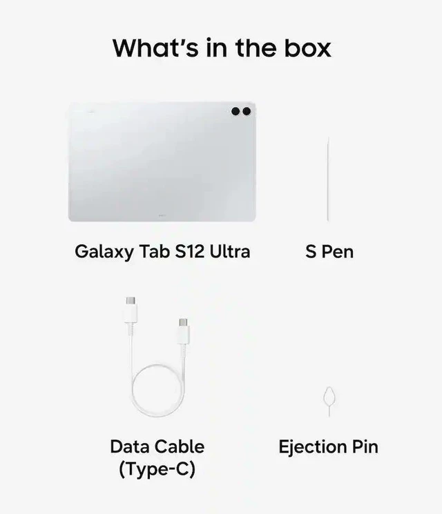 Alt view image 2 of 7 - Samsung Galaxy Tab S12 Ultra Ai WiFi Model (Only for Latin America Market) 14.6" 11600 mAh 13MP SM-X940 Dual Camera with S Pen (Silver SM-X940NZSAGTO, 256GB + 12GB)
