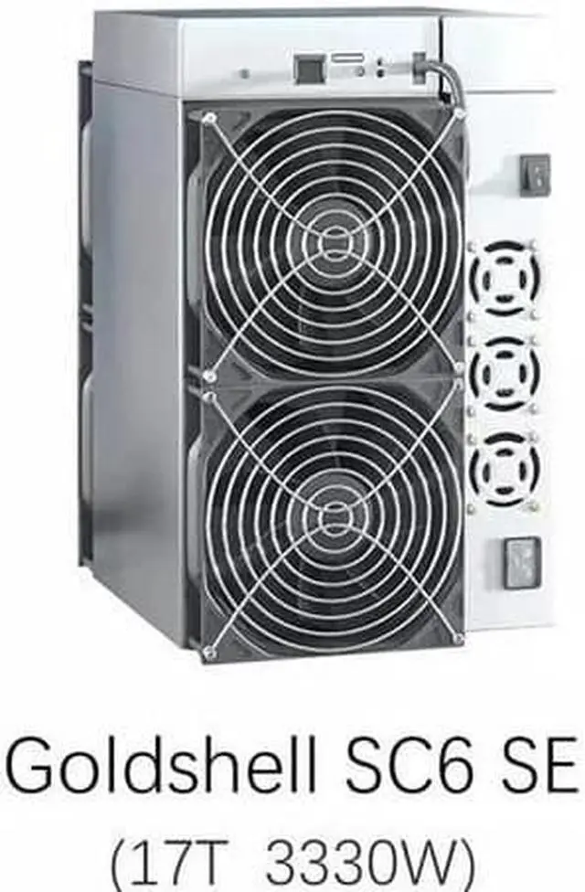 Main image of Goldshell SC6 SE Miner Siacoin Miner Hashrate 17TH/S 3330W