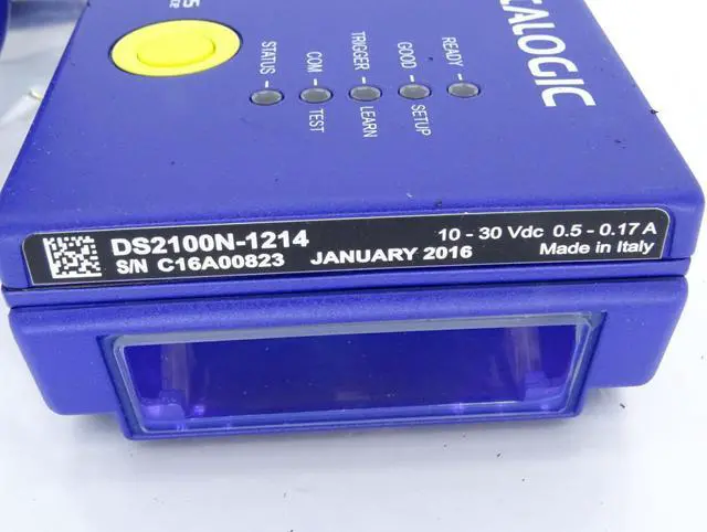 Alt view image 5 of 7 - DATALOGIC DS2100N-1214 INDUSTRIAL LASER BARCODE SCANNER READER (55792 - NEW)   Part Number: 930153188