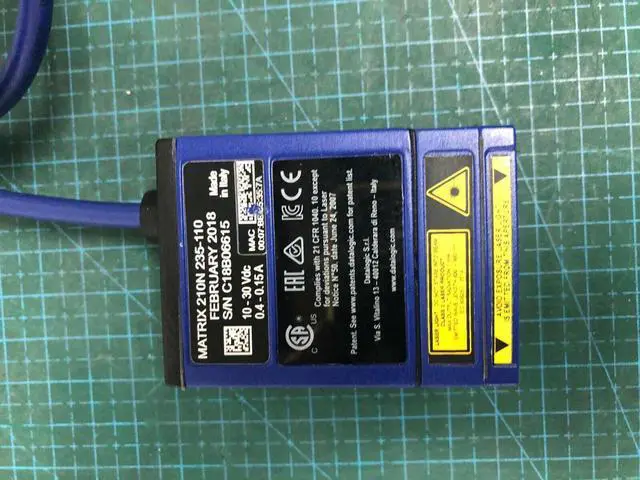 Alt view image 2 of 6 - Datalogic Matrix 210N 235-110 Image Based ID Reader WVGA-DPM-LL-ETH-STD Part Number: 937501282