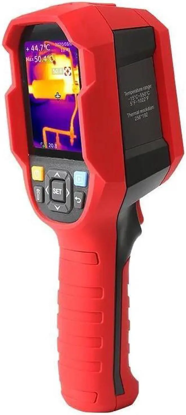 Alt view image 3 of 7 - UNI-T  UTi260A Digital Infrared Thermal Imager Thermometer LED Water Supply Light Thermal Camera Air Conditioning Repair