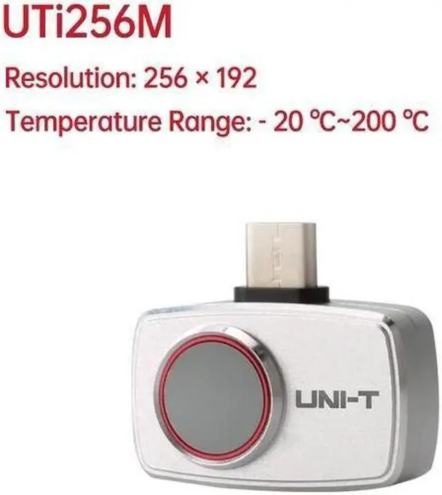 Alt view image 2 of 7 - UNI-T Android small portable smartphone thermal imaging camera module / infrared resolution 256 × 192 /  UTI256M