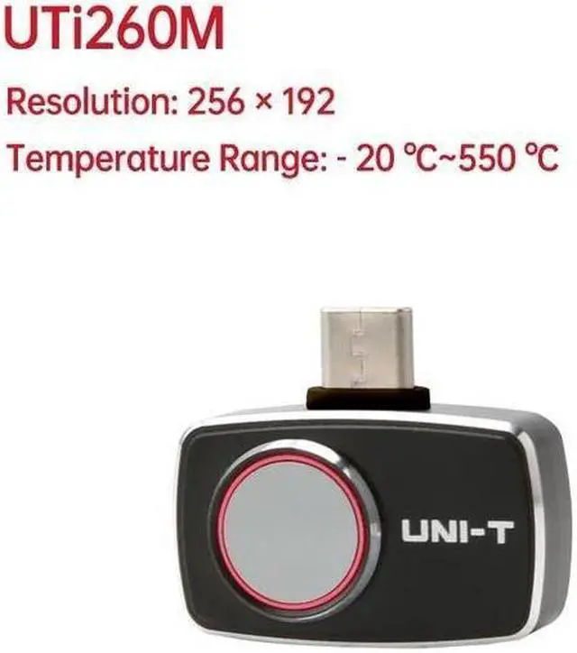 Alt view image 5 of 7 - UNI-T Thermal Camera Mobile Phone  UTI260M 256x192 Pixel Infrared Thermal Imager For Android Type-C Equipment Detection