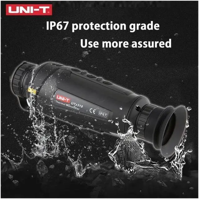 Alt view image 5 of 7 - UNI-T Hunting Thermal Imager UTX318 Handheld night vision sight Outdoor Monocular Observation Infrared thermomete Thermal camera