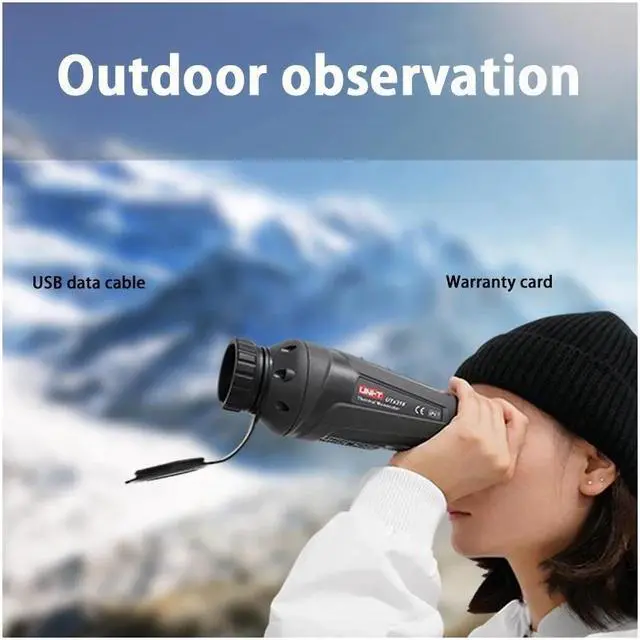 Alt view image 4 of 7 - UNI-T Hunting Thermal Imager UTX318 Handheld night vision sight Outdoor Monocular Observation Infrared thermomete Thermal camera