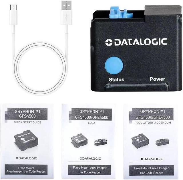 Alt view image 6 of 6 - Datalogic GFS4520 2D USB Hands-free Fixed Imaging Barcode Scanner Reader w Cable
