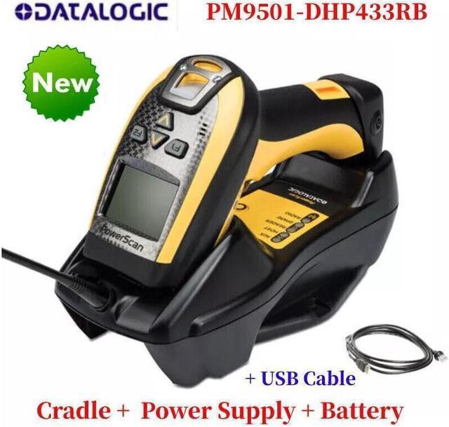 Main image of Datalogic PM9501-DHP433RB 2D Wireless Auto Range Barcode Power Scanner USB Kit