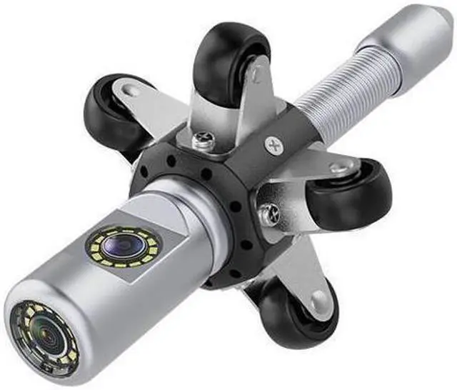 Alt view image 6 of 7 - 9'' 30M HD 1080P Rotating Duct Camera Sewer Pipe Inspection Camera 32mm diameter rotating dual probe Video Cam Meter Counter DVR, sapphire lens w 512HZ Locator