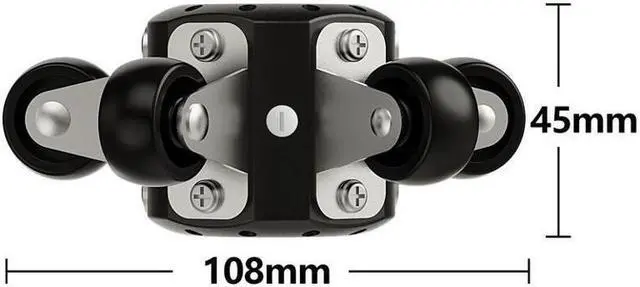 Alt view image 7 of 7 - 9'' 30M HD 1080P Rotating Duct Camera Sewer Pipe Inspection Camera 32mm diameter rotating dual probe Video Cam Meter Counter DVR, sapphire lens w 512HZ Locator