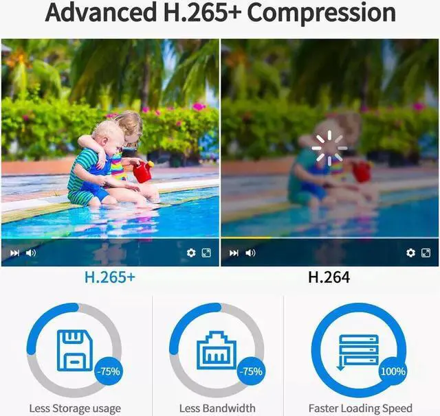 Alt view image 6 of 6 - NVR4108HS-8P-EI 16MP 8-Channel 8PoE AI NVR WizSense Network Video Recorder