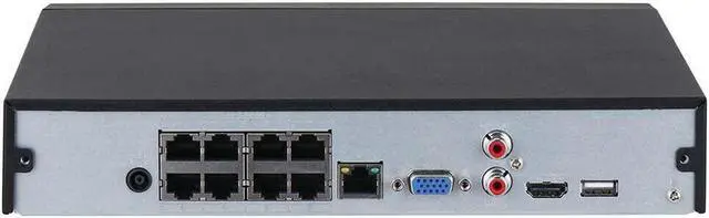 Alt view image 4 of 6 - NVR4108HS-8P-EI 16MP 8-Channel 8PoE AI NVR WizSense Network Video Recorder