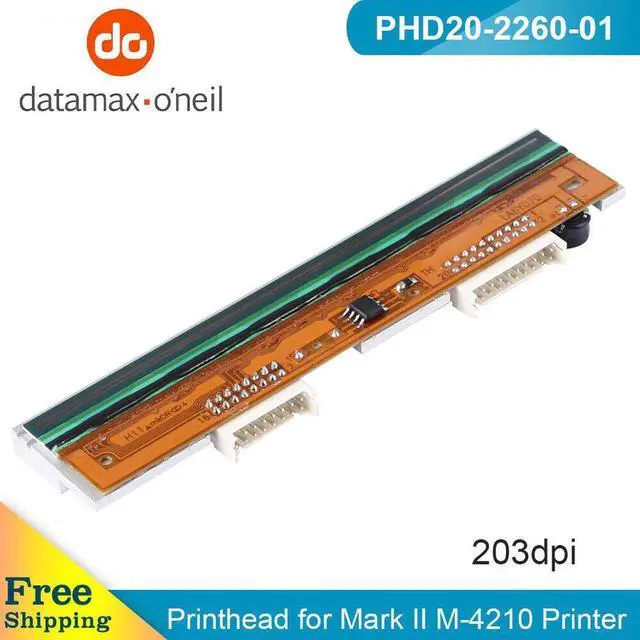 Alt view image 2 of 7 - PHD20-2260-01 OEM Thermal Printhead For Datamax M-4210 Mark II 203dpi
