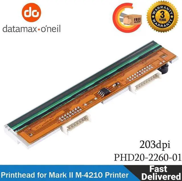 Alt view image 5 of 7 - PHD20-2260-01 OEM Thermal Printhead For Datamax M-4210 Mark II 203dpi
