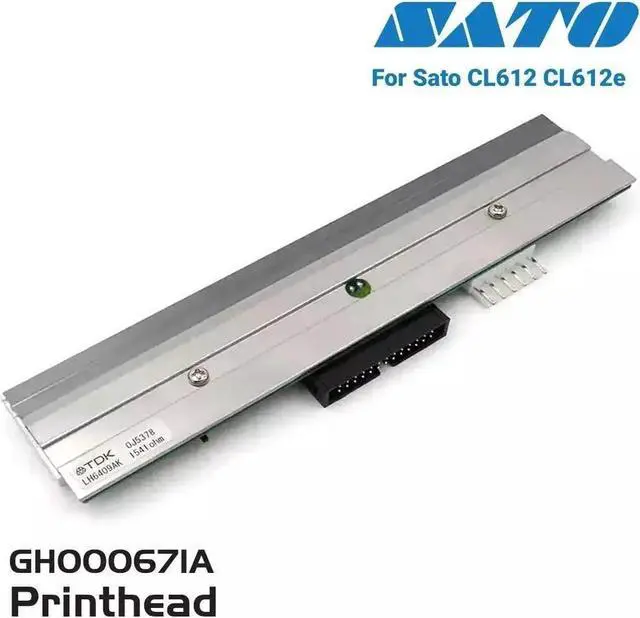 Alt view image 2 of 5 - GH000671A Genuine Printhead 305dpi for SATO CL612 CL612E Thermal Label Printer