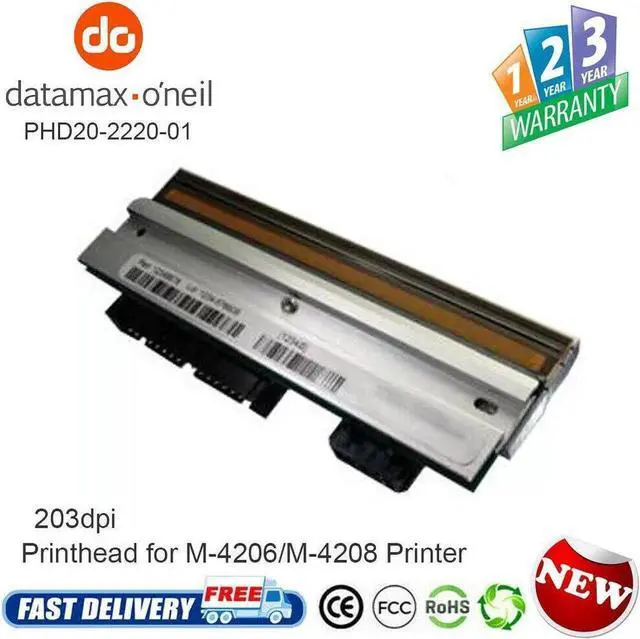 Alt view image 2 of 3 - PHD20-2220-01 New Printhead for Datamax M4206 M4208 Thermal Label Printer 203dpi
