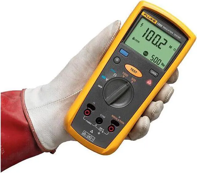 Alt view image 3 of 5 - Fluke 1503 Digital Insulation Resistance Tester High Precision Megger Multimeter