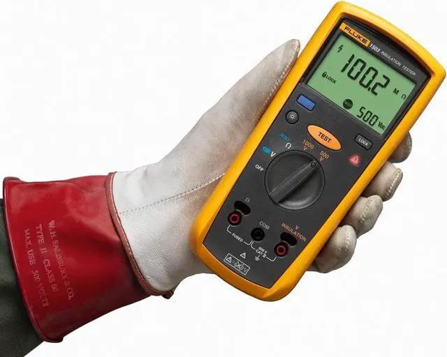 Alt view image 5 of 5 - Fluke 1503 Digital Insulation Resistance Tester High Precision Megger Multimeter