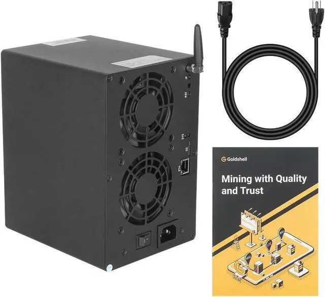 Alt view image 2 of 7 - Goldshell Mini DOGE III Plus LTC&Doge Miner 810MH/S 500W LTC&Doge Coin Miner Wi-Fi Supported