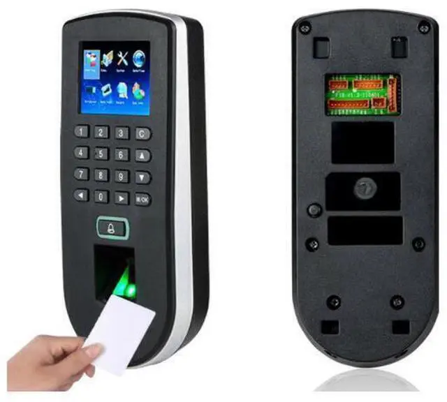 Alt view image 4 of 5 - ZK F19 TCP/IP ID IC Wifi ADMS Fingerprint Time Attendance And Access System With ID Card