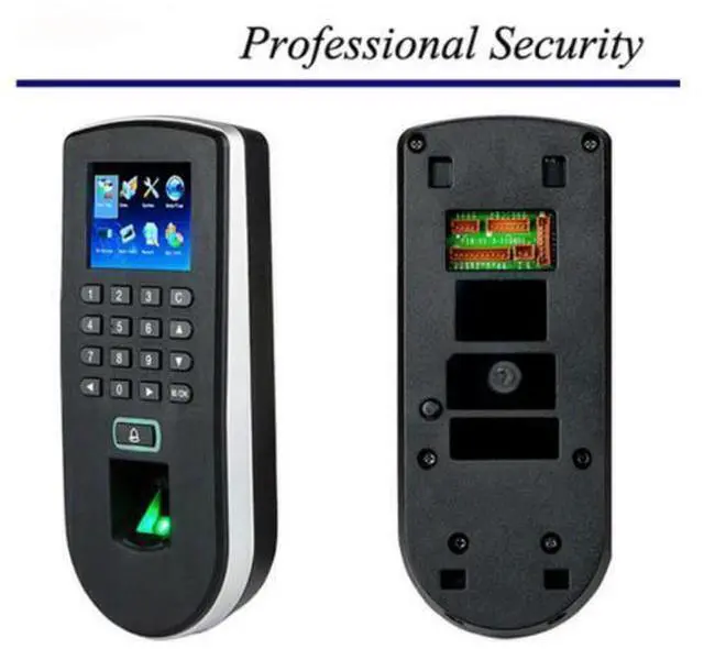Alt view image 5 of 5 - ZK F19 TCP/IP ID IC Wifi ADMS Fingerprint Time Attendance And Access System With ID Card