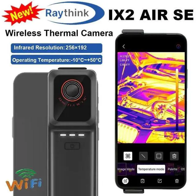 Main image of Raythink IX2 AIR SE USB Wireless Bluetooth Thermal Caemra 256×192 IR Resolution