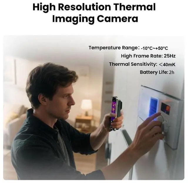 Alt view image 4 of 7 - Raythink IX2 AIR SE USB Wireless Bluetooth Thermal Caemra 256×192 IR Resolution