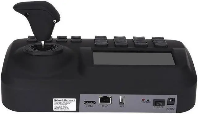 Alt view image 2 of 6 - 5" PTZ Keyboard Controller Joystick CCTV Security Speed For IP Camera