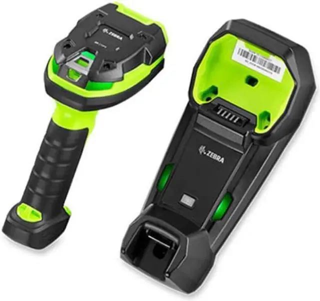 Alt view image 3 of 4 - Zebra DS3678-HD3U42A2SFC - Cordless Barcode scanner, 1D/2D Imager, Rugged, Handheld, High-Density (HD), Vibration Motor, USB Kit