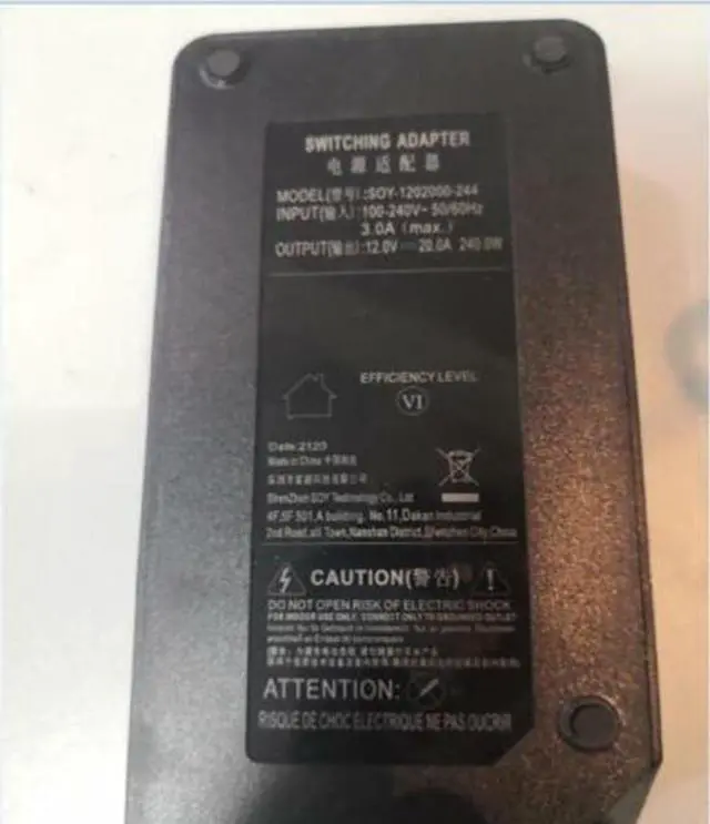 Alt view image 2 of 3 - 240W Power Supply for Goldshell ASIC Mini-DOGE KD-BOX HS-BOX LB-BOX CK-BOX miner