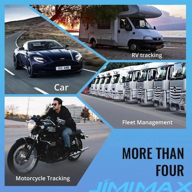 Alt view image 4 of 6 - Jimi Mini 4G Car GPS Tracker VL103D With Real-time Tracking Smart Alert IP66 Waterproof Driving Behavior Remote Cut-Off Free APP