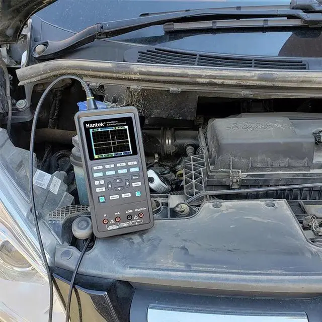 Alt view image 7 of 7 - Hantek 2D82Auto Automotive Diagnostic 80MHz Oscilloscope 4in1 2CH+Multimeter+AWG (Hantek 2D82 Auto I)