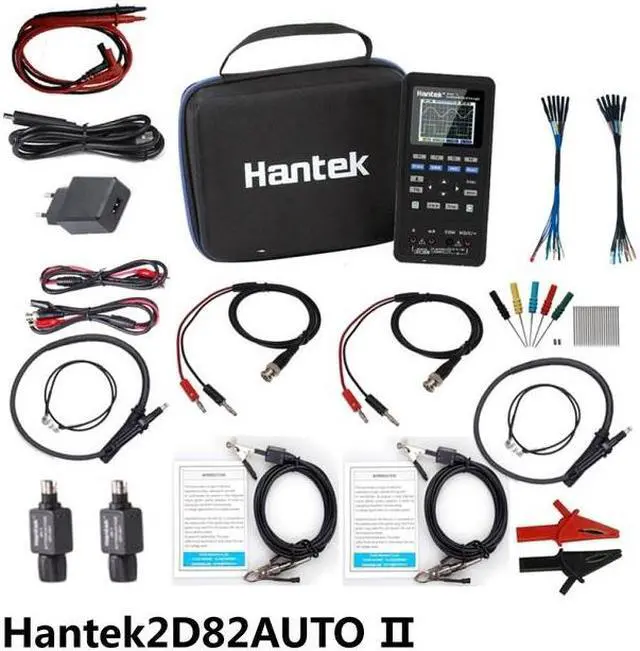 Main image of Hantek 2D82Auto Automotive Diagnostic 80MHz Oscilloscope 4in1 2CH+Multimeter+AWG ( Hantek 2D82 Auto II)
