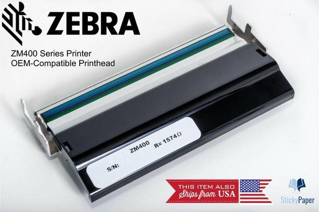 79800M Barcode Label Print Head 200DPI for Zebra ZM400 203DPI Thermal  Printhead