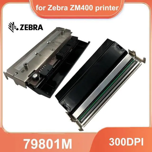 Main image of New Printhead for Zebra ZM400 Thermal Label Printer 300dpi P/N 79801M