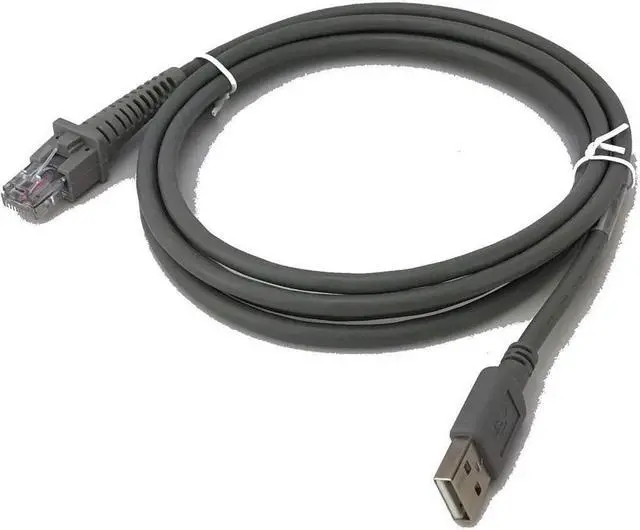Alt view image 7 of 7 - Datalogic Gryphon GD4290 Handheld Corded 1D Enhanced Barcode Scanner/Linear Imager with USB Cable (GD4290-BK)