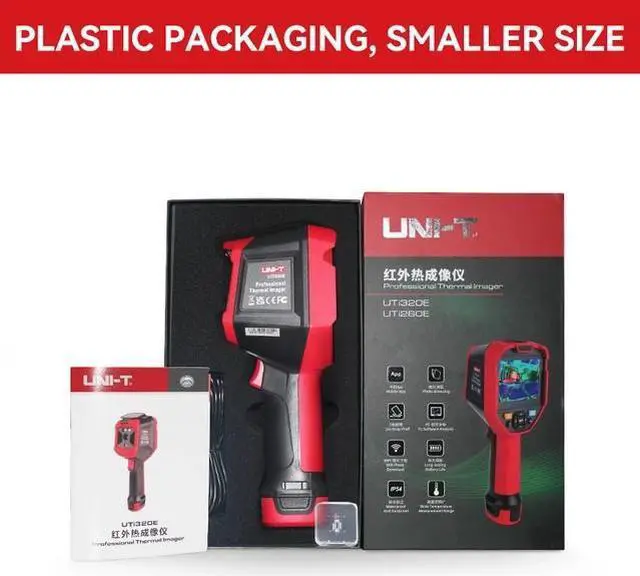 Alt view image 4 of 7 - UNI-T UTi320E Infrared Thermal Imager High Resolution 320 x 240 Handheld Thermal Camera Infrared Thermometer