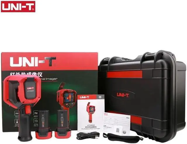 Alt view image 2 of 7 - UNI-T Thermal Imager UTI384H 384X288 Pixels Thermographic Camera Professional Manual Focus Infrared Thermal Camera For Repair