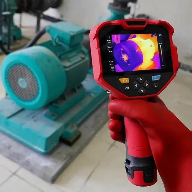 Alt view image 3 of 7 - UNI-T Thermal Imager UTI384H 384X288 Pixels Thermographic Camera Professional Manual Focus Infrared Thermal Camera For Repair