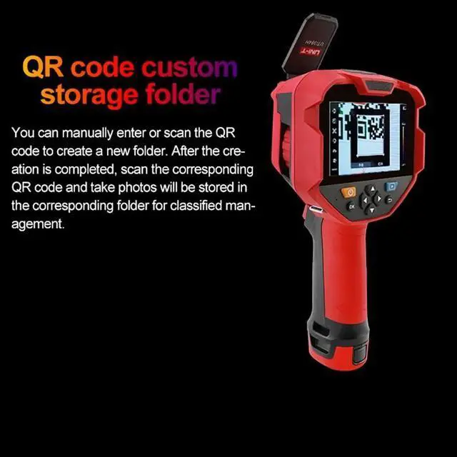 Alt view image 4 of 7 - UNI-T Thermal Imager UTI384H 384X288 Pixels Thermographic Camera Professional Manual Focus Infrared Thermal Camera For Repair