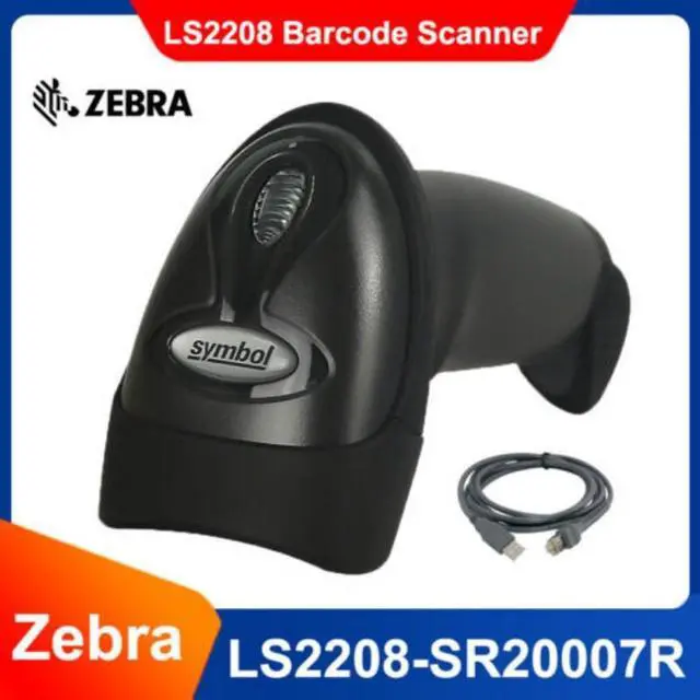 Main image of New   LS2208 Barcode Scanner USB Kit with Cable LS2208-SR20007R-NA