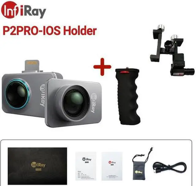 Main image of InfiRay P2 Pro Phone 256x192 Infrared Thermal Imager With Magnetic Macro Lens (P2 Pro iPhone Lens)   IOS