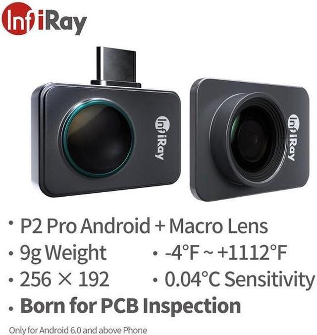 InfiRay P2 Pro+ Macro Thermal Camera for IOS and Android