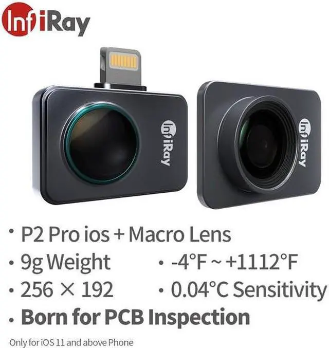 Main image of Xinfrared Infiray P2 Pro Official Night Vision Thermal Camera Imager IOS