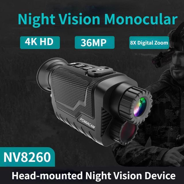 Night Vision Monocular store 4K Telescope, Infrared Digital Night Vision