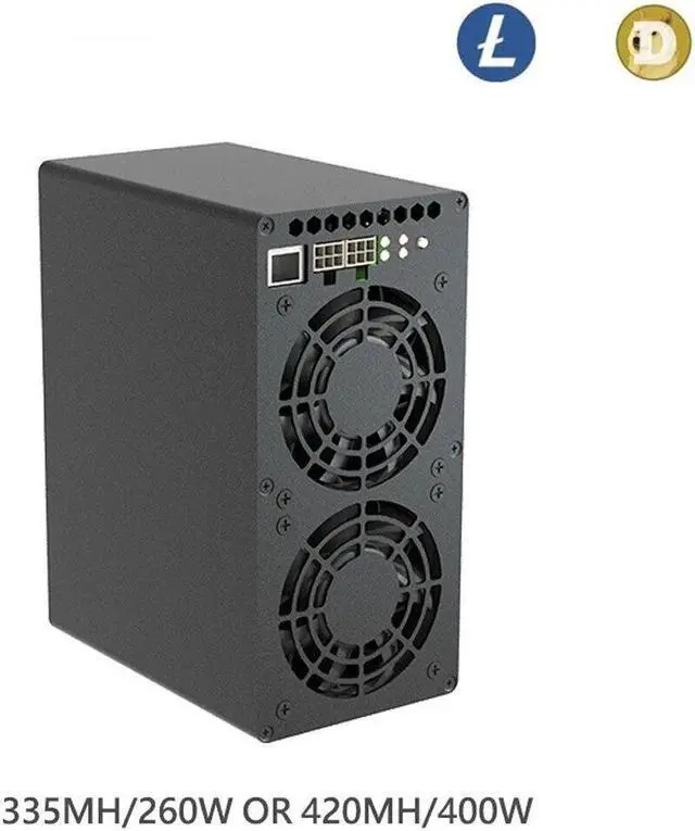 Alt view image 5 of 6 - Goldshell MINI DOGE II ASIC Miner 420Mh/s 400W Dogecoin/Litecoin BEL Miner without PSU